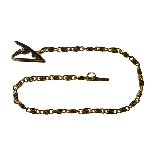 image of universal chain clip - gold colour